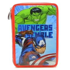 Cartuchera escolar Avengers Marvel assamble hulk
