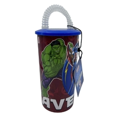 Vaso infantil con tapa y sorbete Marvel avengers heroes en internet