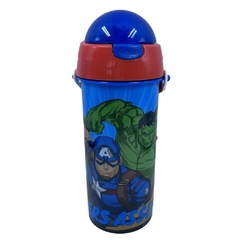 Botella infantil escolar Marvel Avengers con correa