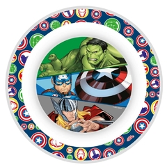 Plato playo de plástico infantil cresko Avengers Marvel