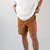 SHORTS TACTEL - CARAMELO - comprar online