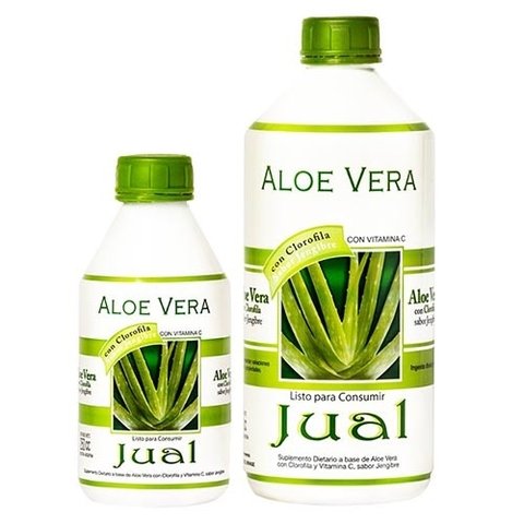 Jugo bebible Aloe Vera Orgánico con Clorofila - Jual