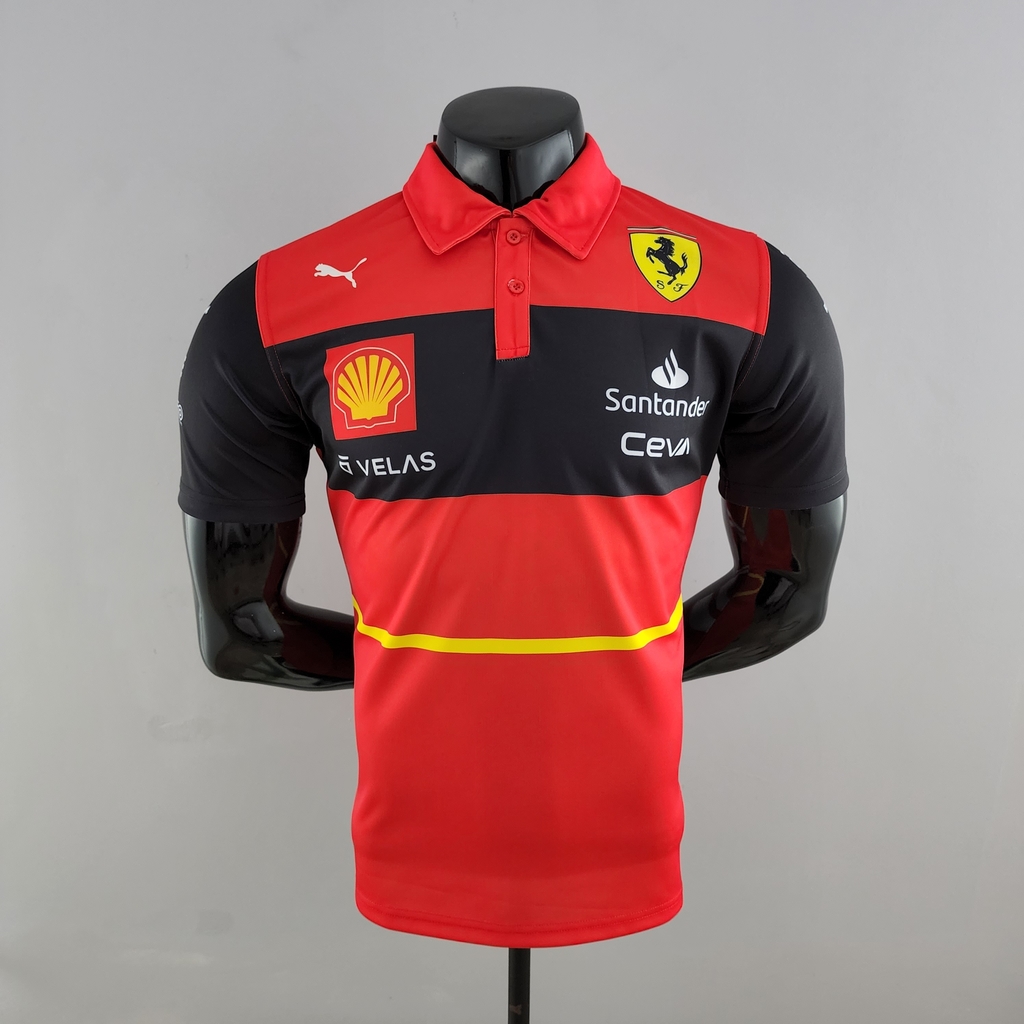 Camisa Ferrari - Polo - Carlos Sainz - F1
