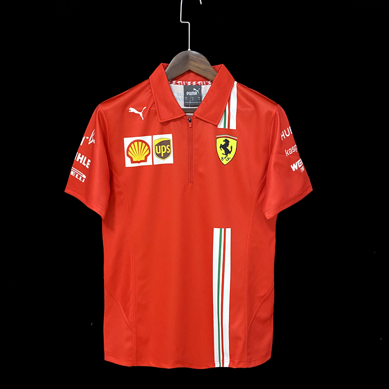 Camisa Ferrari - Polo - F1 - 2021 - Pereira Imports