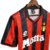 Camisa Retrô AC Milan I 1993/1994 - Masculina Lotto - Vermelha e preta - Pereira Imports - Camisas de time