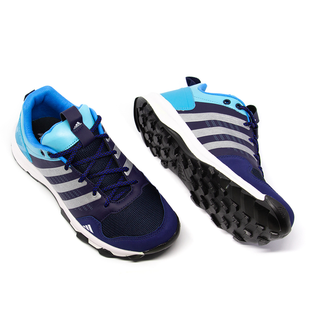 Kit 2 T nis Adidas Kanadia TR7 Marinho Azul Preto Laranja