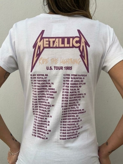 Remera Metallica - tienda online