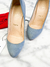 Imagem do Scarpin Louboutin Camurça Azul 35/36Br