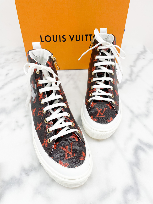 Louis Vuitton Women's Monogram Canvas Catogram Stellar Sneaker