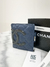 Carteira Chanel Cambon Logo Azul - loja online