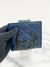 Carteira Chanel Cambon Logo Azul - comprar online