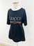 Camiseta Gucci Logo Web Preta Tam.M - loja online