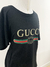 Camiseta Gucci Logo Web Preta Tam.M