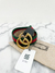Cinto Gucci GG Marmont Web Tam.75 - Brechó Closet de Luxo