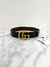 Cinto Gucci GG Marmont Web Tam.75 - Brechó Closet de Luxo