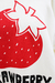 Moletom Gucci Strawberry Logo Cravejado Off White Tam.M - comprar online