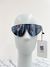 Óculos Moschino Mask Logo Preto - Brechó Closet de Luxo