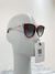 Óculos Moschino Chain Logo Vermelho - Brechó Closet de Luxo