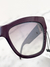 Óculos Moschino Roxo e Prata - Brechó Closet de Luxo