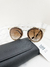 Óculos Valentino Aviador Perforated Marrom na internet