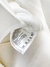 Casaco Chanel Branco Logo Tam.P - Brechó Closet de Luxo
