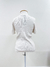 Blusa Chanel Logo Off White Tam.M - Brechó Closet de Luxo