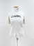 Blusa Chanel Logo Off White Tam.M
