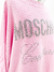 Blusa Moschino Logo Rosa Tam.G - loja online