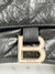 Bolsa Balenciaga Crush Chain Logo Preta na internet