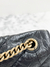 Bolsa Balenciaga Crush Chain Logo Preta - Brechó Closet de Luxo