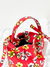 Bolsa Balenciaga Wheel XD Drawstring Bucket Logo Floral Print - comprar online