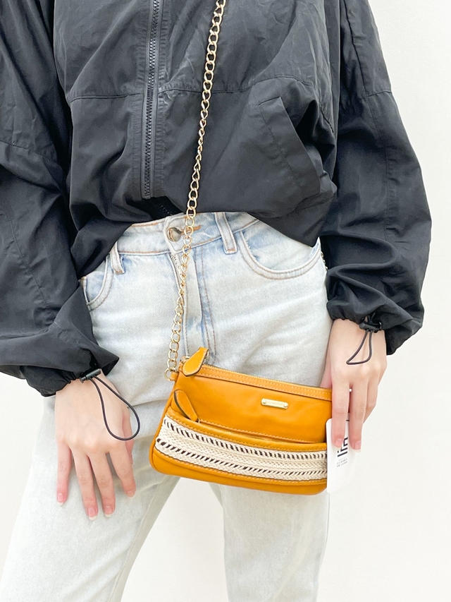 Bolsa Burberry Crossbody Mostarda Original