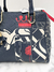 Bolsa Carolina Herrera Duke Satchel Logo Navy Blue - loja online