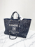 Bolsa Chanel Deauville Denim Azul