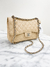 Bolsa Chanel Double Flap Caviar Jumbo Nude - loja online