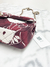 Bolsa Chanel Floral Print Single Flap Vinho e Off White - CHIP na internet