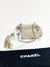 Bolsa Chanel Metallic Fringe Chain Champagne na internet