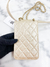 Bolsa Chanel Mini Quilted CC Metallic Gold + Belt - loja online