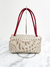 Bolsa Chanel Perforated CC Flap Off White