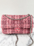 Bolsa Chanel Reissue Double Flap Tweed Quilted Rosa - comprar online