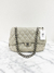 Imagem do Bolsa Chanel Trio Accordion Maxi Flap Lambskin Quilted Cinza