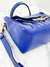 Bolsa Chloé Faye Day Medium Logo Midnight Blue - comprar online