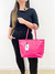 Bolsa Coach City Zip Tote Logo Pink