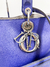 Bolsa Dior Diorissimo Logo Tote Azul + Clutch - Brechó Closet de Luxo