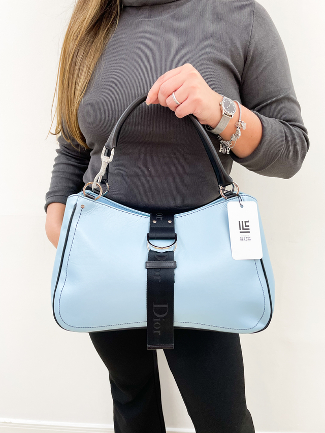 Bolsa dior azul clearance