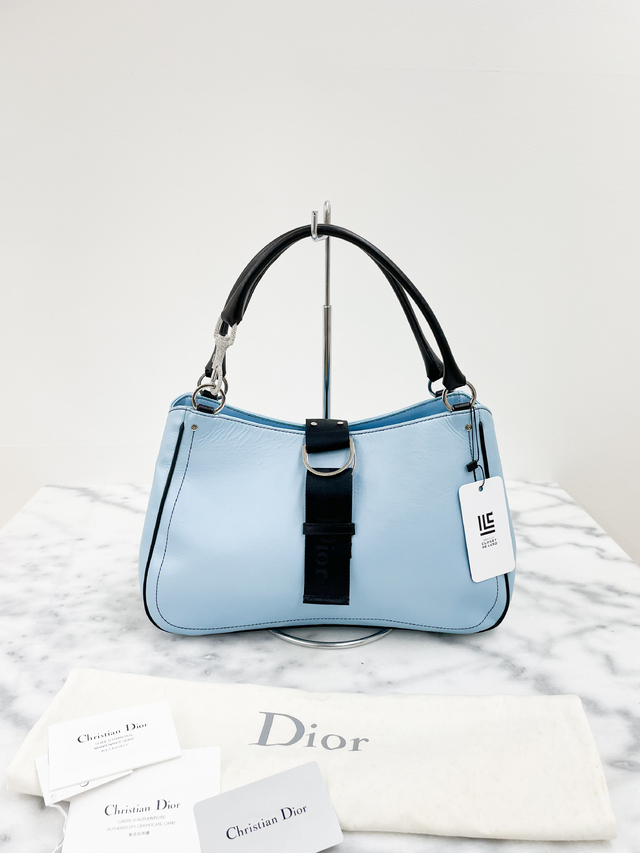 Bolsa dior azul clearance