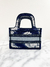 Bolsa Dior Mini Book Tote Linen Azul - comprar online