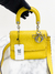 Bolsa Dior Be Dior Mini Flap Amarela - Brechó Closet de Luxo