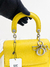 Bolsa Dior Be Dior Mini Flap Amarela - loja online