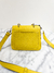Bolsa Dior Be Dior Mini Flap Amarela na internet